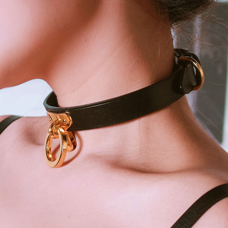 Leather Cosplay Choker