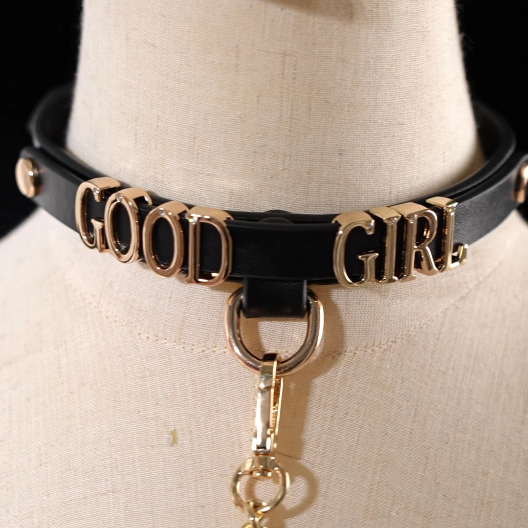 Leather Personalized Choker