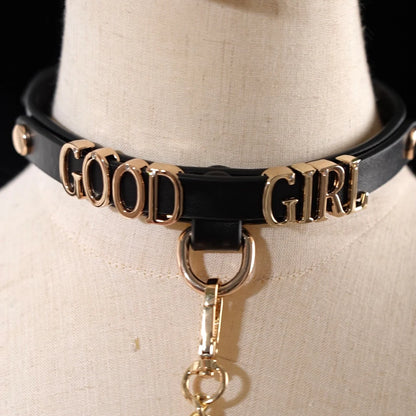 Leather Personalized Choker