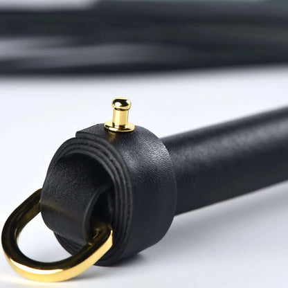 Black Leather Flogger
