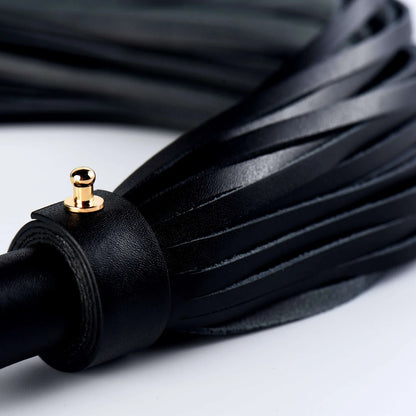 Black Leather Flogger