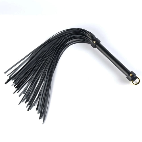 Black Leather Flogger