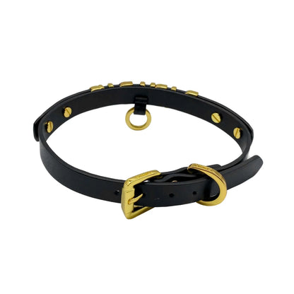 Leather Personalized Choker