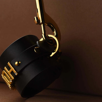 Leather Personalized Handcuffs