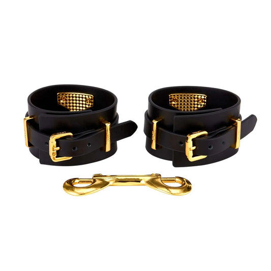 Leather Ankle Cuffs