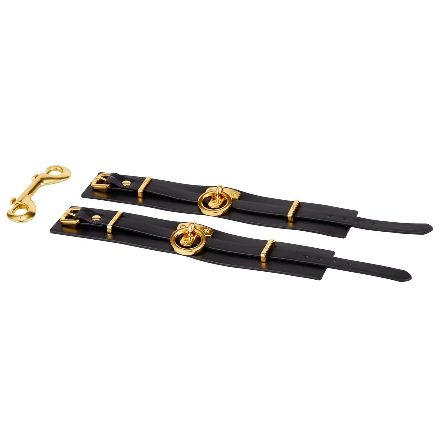 Leather Ankle Cuffs