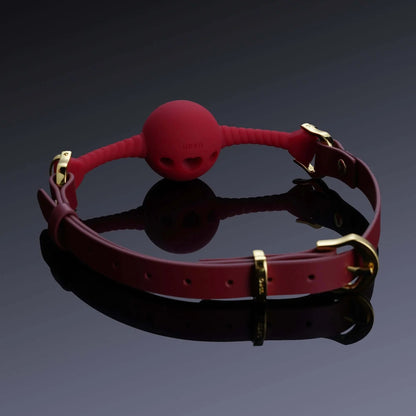 Middle Heart-Shaped Breathable Mouth Gag