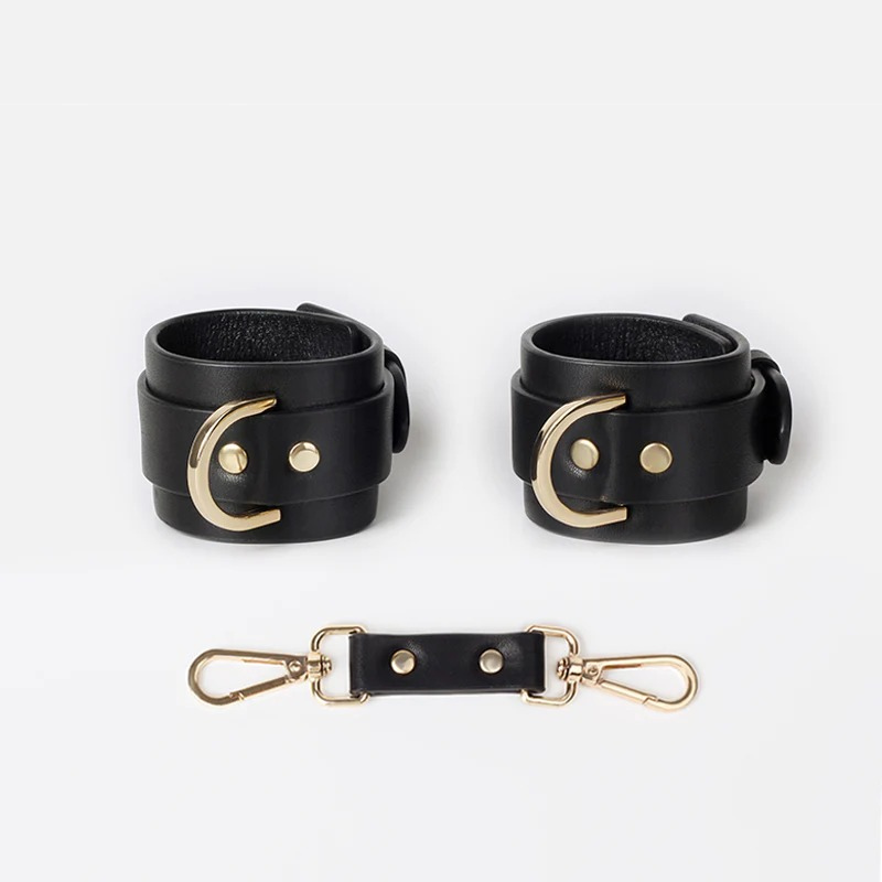 Leather Bondage Tools Set with Case